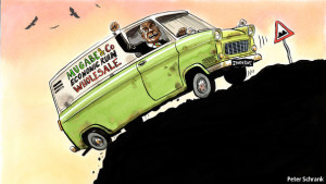 Teacher, economics genius and kleptocrat Mugabe